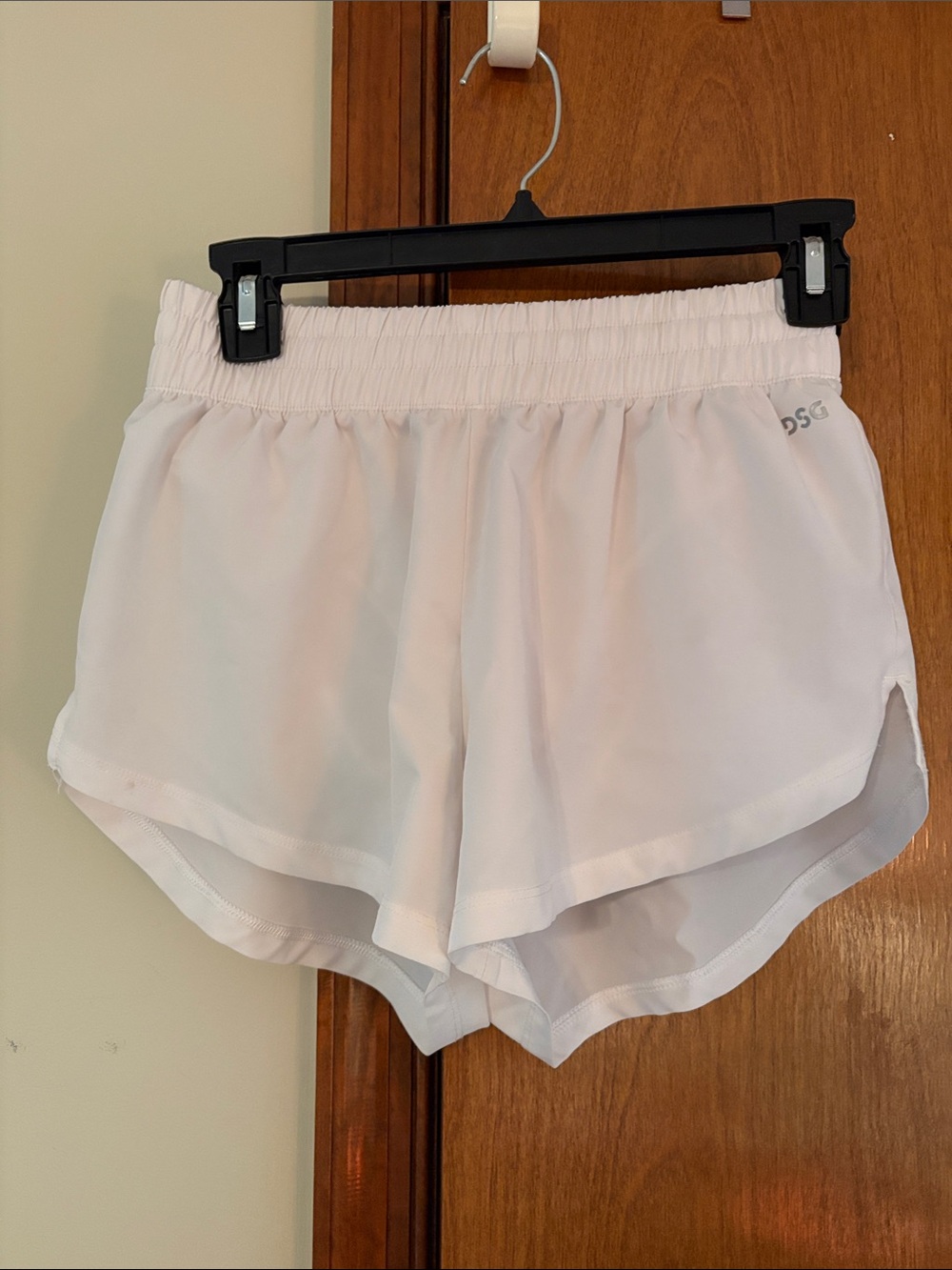 DSG White Women's Athletic Running Shorts